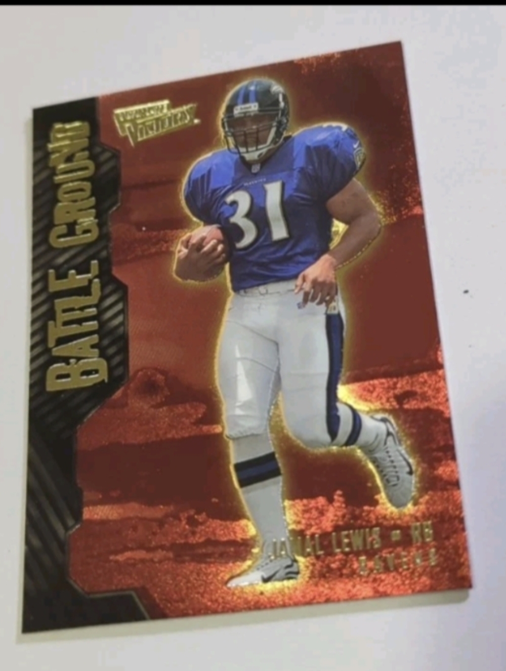 2000 Upper Deck Ultimate Victory Battle Ground #BG7 Jamal Lewis Baltimore Ravens
